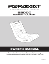 Pyramat Sound Rocker S 2000 Owner's manual