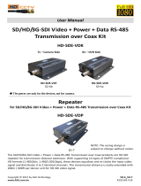 AAS HD-SDE-VDK User manual
