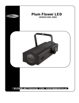 SHOWTEC Plum Flower LED User manual