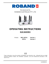 ROBAND M6T Operating Instructions Manual