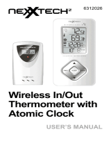 NexxTech Wireless Thermometer User manual