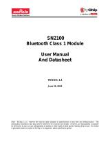 Murata SN2100 User manual
