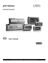 Carel pCO1 series User manual