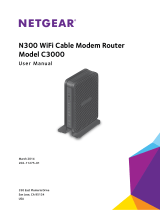 Netgear C3000 User manual