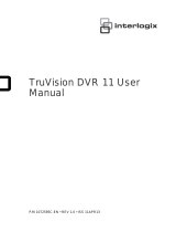 Interlogix TruVision DVR 11 User manual