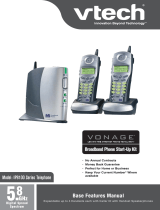 VTech VONAGE IP8100 Series User manual