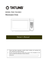 Tatung TMO-7GD-BKD User manual