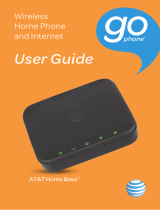 AT&T Wireless Home Phone Base User manual