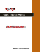 LifeCore Fitness LC1050UBs User manual
