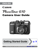 Canon PowerShot G10 User guide