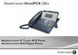 Alcatel-Lucent OmniPCX Office 4029 User manual
