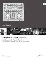 Behringer B-Control Deejay BCD30000 User manual