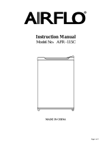 Airflo AFR -115C User manual