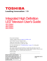 Toshiba 40L2200U User manual