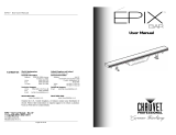 Chauvet Professional ÉPIX Bar User manual