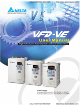 Delta Electronics VFD-VE User manual