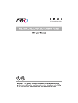 DSC neo HS2032 User manual