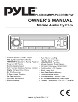 Pyle PLCD36MRW Owner's manual