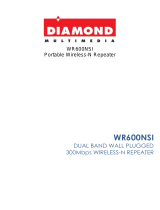 Diamond Multimedia WR600NSI User manual