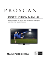 ProScan PLDED3257A-C User manual