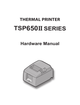 Star Micronics TSP650 II SERIES User manual
