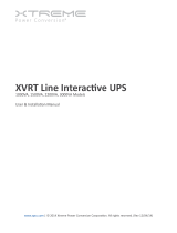 Xtreme XVRT-1000 User & Installation Manual