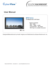 CyberView MPW series Owner's manual