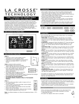 La Crosse Technology WS6828 Quick Setup Manual