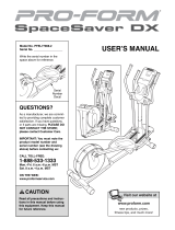 NordicTrack AudioStrider 800 User manual