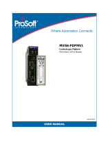 ProSoft Technology  MVI56-PDPMV1 User manual