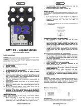 AMT Legend Amps K2 Quick Manual