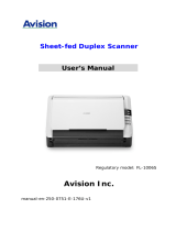 Avision AV176U User manual