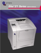 GCC Printers 21 Series User manual