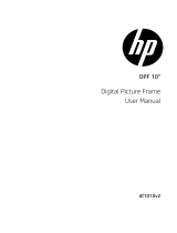 HP df1010v2 Digital Picture Frame User manual