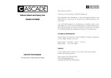 Cascade CE2184SI User manual