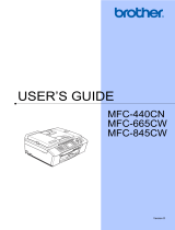 Brother MFC-665CW User manual