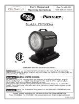 ProTemp Sun-Stream PT-70-SS-A User's Manual And Operating Instructions