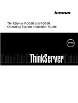 Lenovo ThinkServer RD550 Operating System Installation Manual