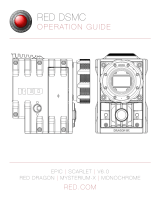 RED EPIC-X MONOCHROME Operating instructions