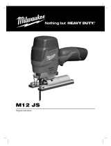 Milwaukee M12 JS User manual