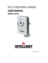 Intellinet NSC10 Network Camera User manual