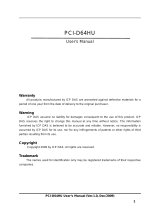 ICP PCI-D64HU User manual