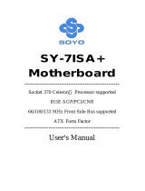 SOYO SY-7ISA plus Owner's manual