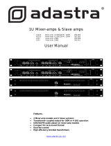 Adastra A121U User manual