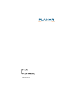 Planar LT1201 User manual