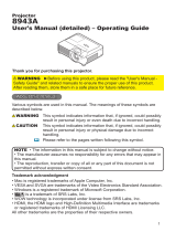 Hitachi CP-X615W and User manual