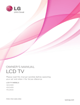 LG 47LD500 Owner's manual
