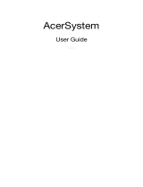 Acer Aspire 1601X Owner's manual