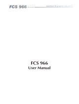 BSS Audio FCS 966 User manual