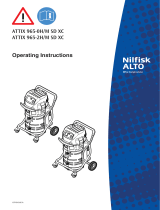 Nilfisk-ALTO ATTIX 965-0H/M SD XC Operating Instructions Manual